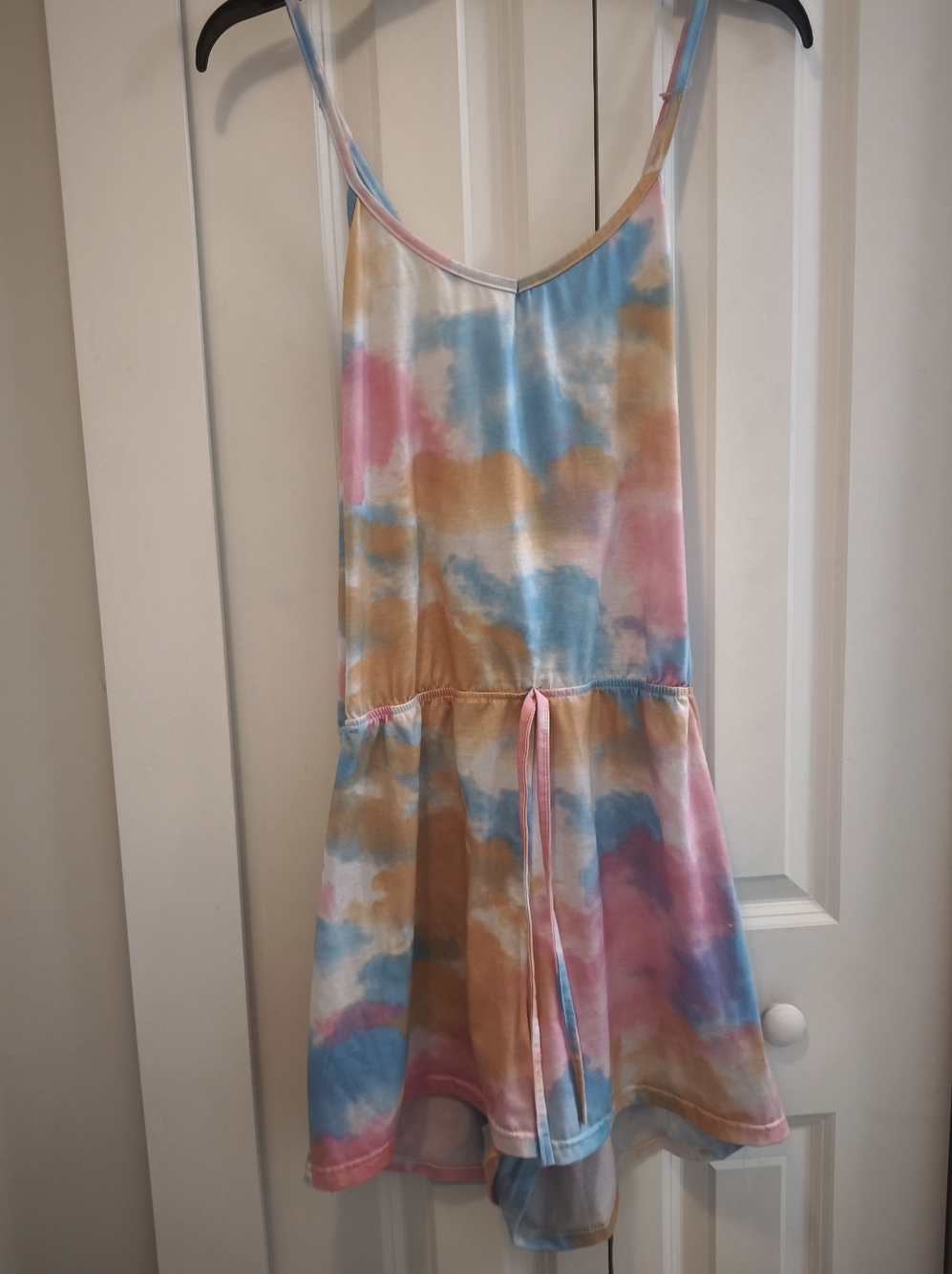 Plus Size Tie-Dye Romper